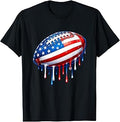 Football Drip American Flag Usa Unisex T-shirt, Sweatshirt, Hoodie (1)