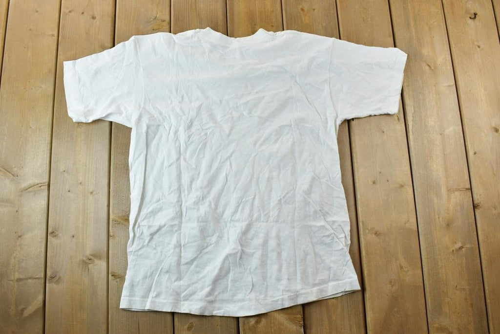 Vintage 1990s Cat Wants Seafood Single Stitch Streetwear Nature Outdoorsman (2)