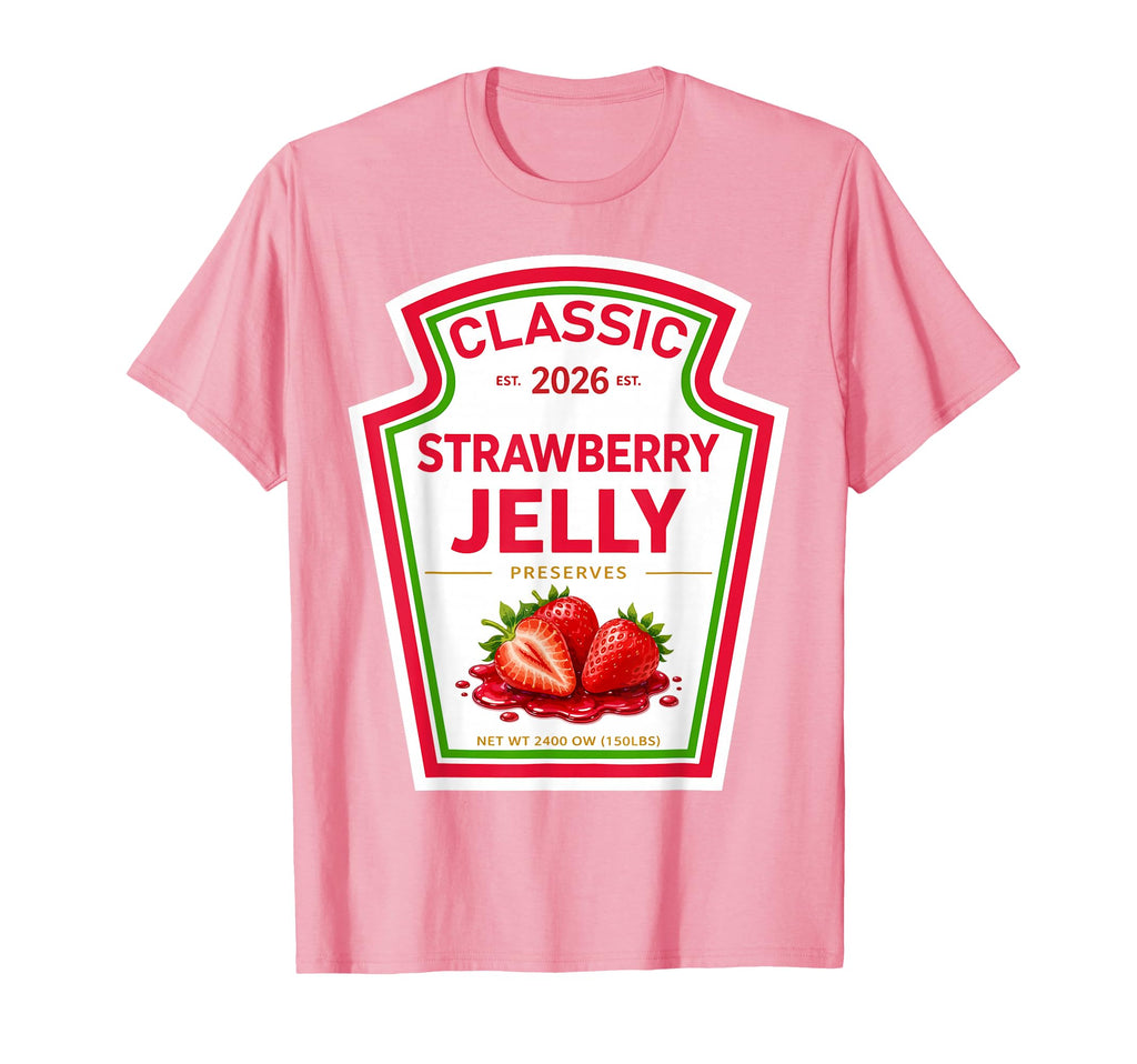 Strawberry Jelly Halloween Costume Group Condiments Unisex T-shirt, Sweatshirt, Hoodie (1)