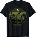 Wildlife Forest Silhouette Nature Outdoors Unisex T-shirt, Sweatshirt, Hoodie (1)