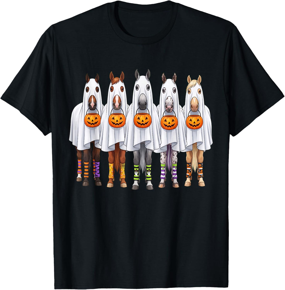 Horse Halloween Equestrian Costume Tee Horseback Riding Tees (1)