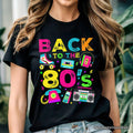 Back 80s Colorful Retro Eighties Party Tee Unisex T-shirt, Sweatshirt, Hoodie (1)