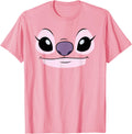 Lilo Stitch Angel Large Face Center Chest Unisex T-shirt, Sweatshirt, Hoodie (1)