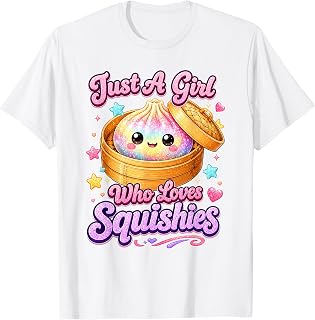 Preppy Girl Loves Squishies Unisex T-shirt, Sweatshirt, Hoodie (1)