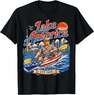 Lake America Est 2026 Trump Vintage Retro Lake America Unisex T-shirt, Sweatshirt, Hoodie (1)