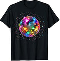 Colorful Disco Ball Retro Dance Party Unisex T-shirt, Sweatshirt, Hoodie (1)