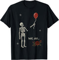 Skeleton Lost Balloon Retro Saying Halloween Unisex T-shirt, Sweatshirt, Hoodie (1)