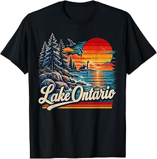 Lake Ontario Est 1615 Lakes Camp Unisex T-shirt, Sweatshirt, Hoodie (1)