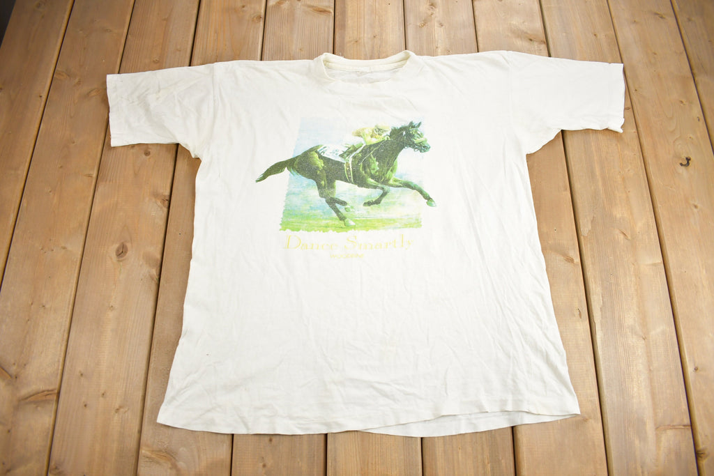Vintage 1990s Dance Smartly Woodbine Horse Racing Vintage Streetwear Single Stitch (1)