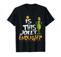 Vintage Jolly Enough Merry Christmas Tree Lighs Unisex T-shirt, Sweatshirt, Hoodie (1)