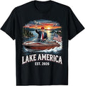 Lake America Usa Patriotic Merica Pro Trump Unisex T-shirt, Sweatshirt, Hoodie (1)
