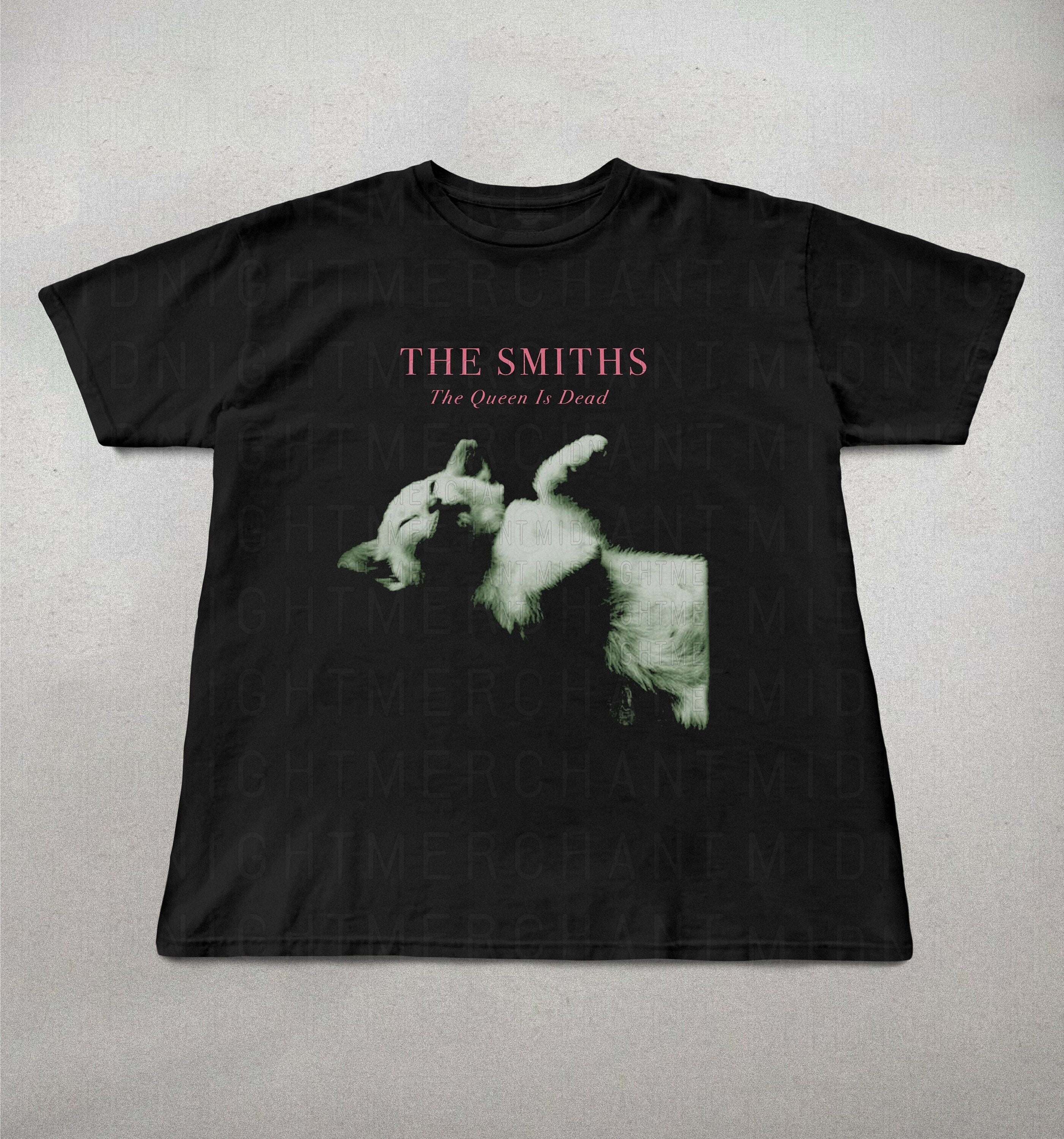 Smiths 90s Band Tees Smiths Fan Queen Dead Ca Unisex T-shirt, Sweatshirt, Hoodie (1)