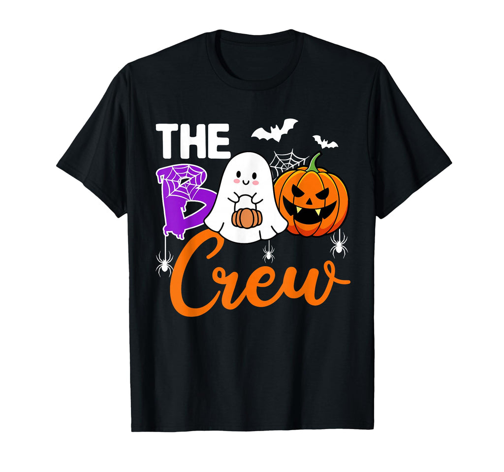 Boo Crew Ghost Spooky Season Family Matching Halloween Tees (1)