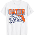 Gator Girl Florida Map Shape College Souvenir Unisex T-shirt, Sweatshirt, Hoodie (1)