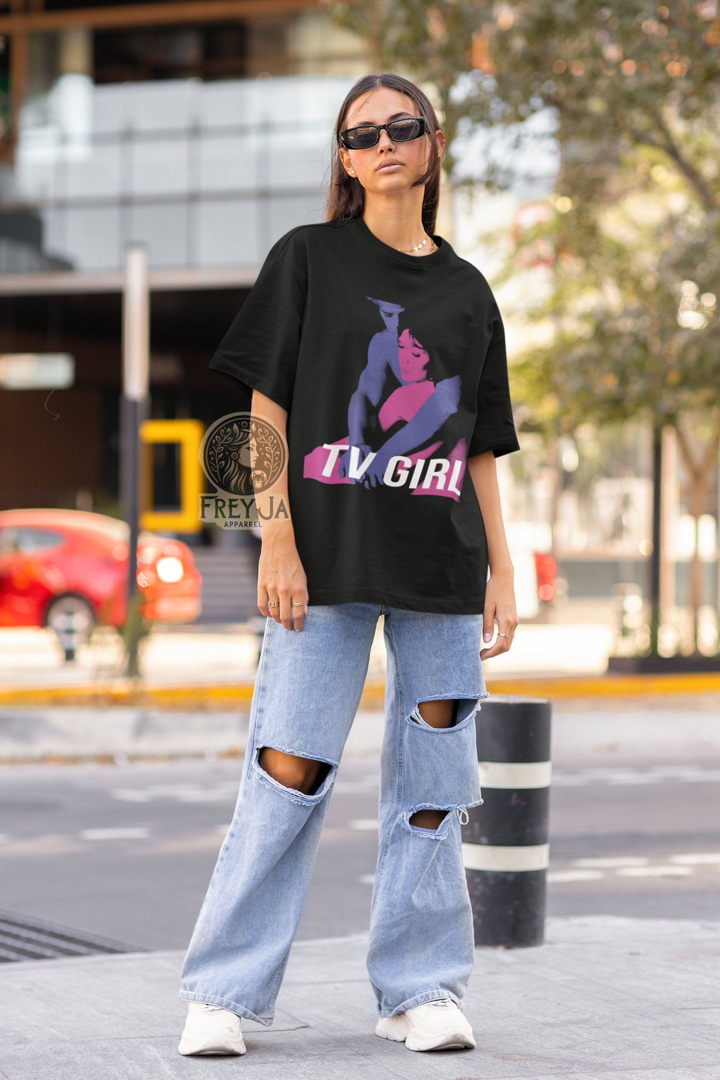 Tv Girl Indie Music Band Merch Music Really Cares Album Tee (2)