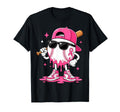 Breast Cancer Awareness Baseball Drip Pink Ribbon Unisex T-shirt, Sweatshirt, Hoodie (1)