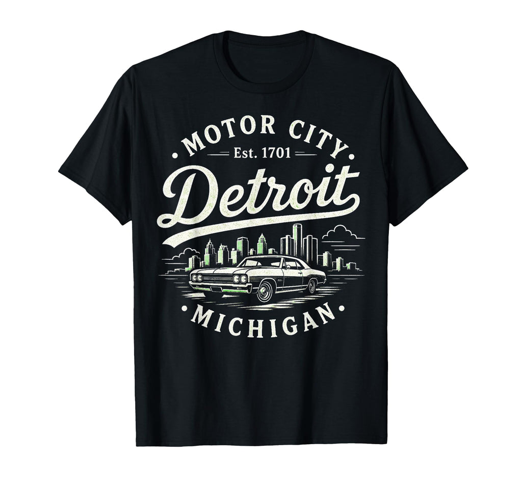 Detroit Vintage Motor City Pride Unisex T-shirt, Sweatshirt, Hoodie (1)