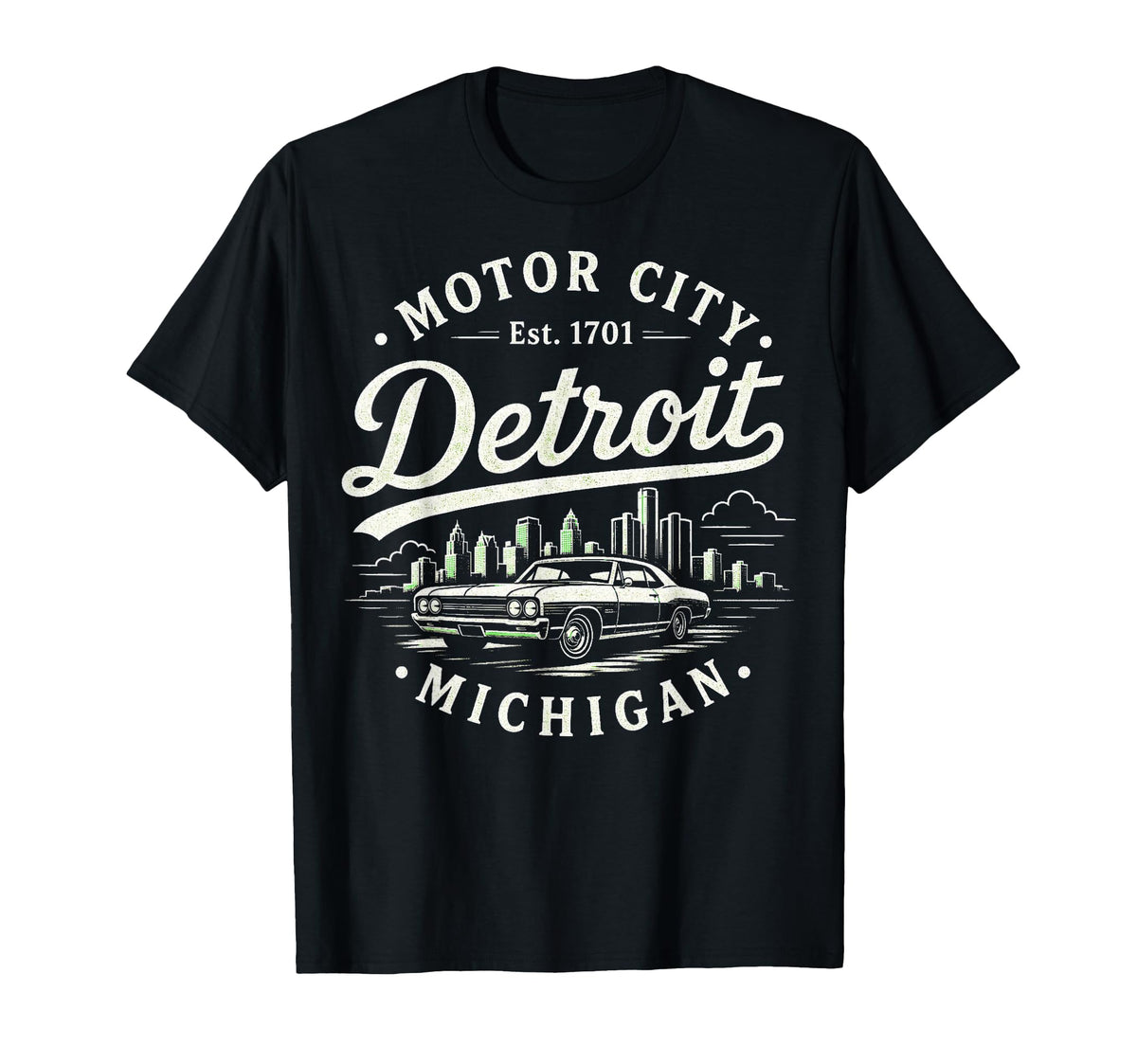 Detroit Vintage Motor City Pride Unisex T-shirt, Sweatshirt, Hoodie (1)