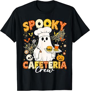 Spooky Cafeteria Crew Halloween Ghost Lunch Lady School Fall (1)