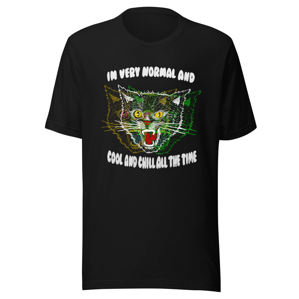 Cat Very Normal Ordinary Unisex T-shirt, Sweatshirt, Hoodie (1)