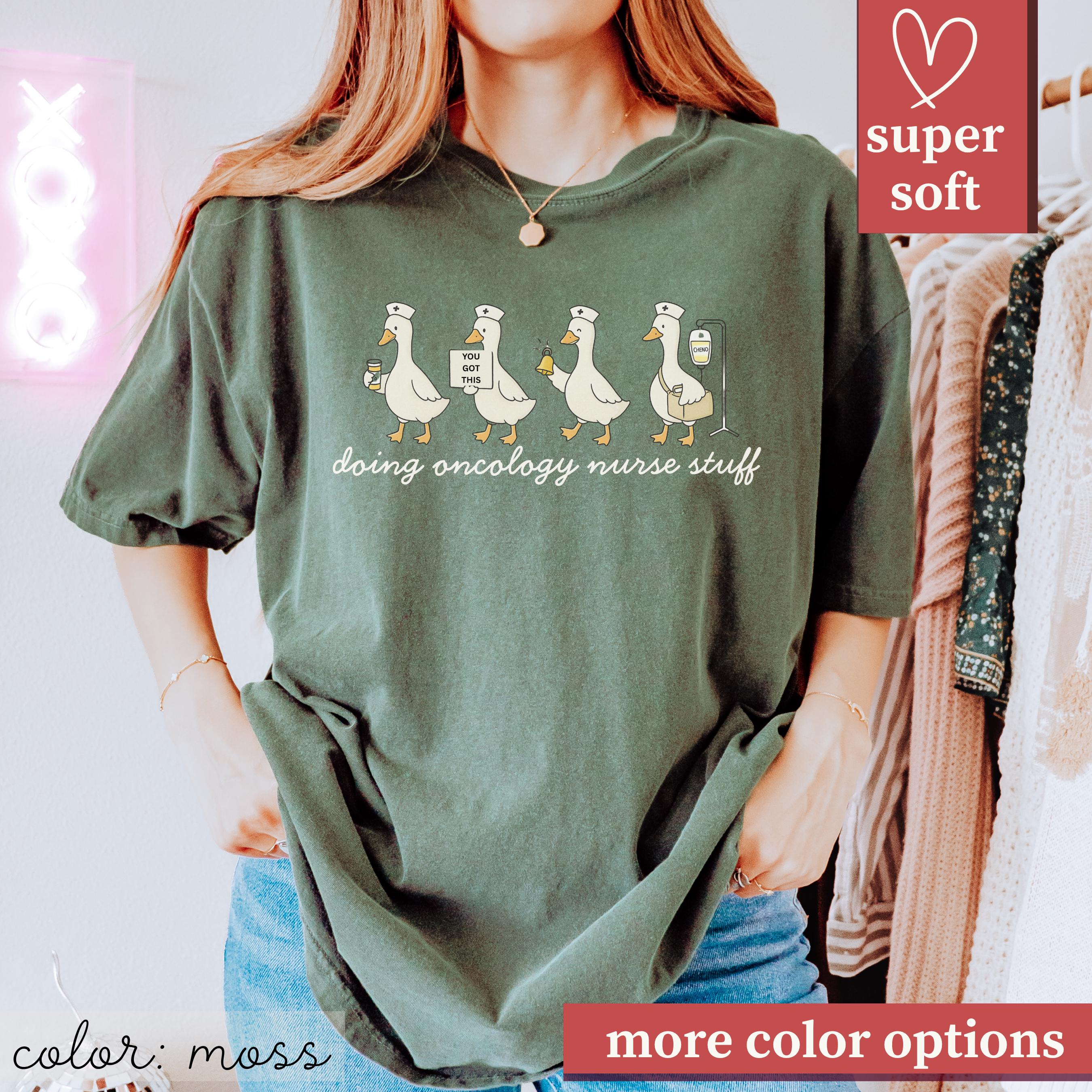 Oncology Nurse Oncology Nurse Comfort Colors Oncology Appreciation Week Chemo Nurse Life Tee (4)