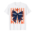 Navy Blue Orange Game Day Team Spirit Football Cheer Unisex T-shirt, Sweatshirt, Hoodie (1)