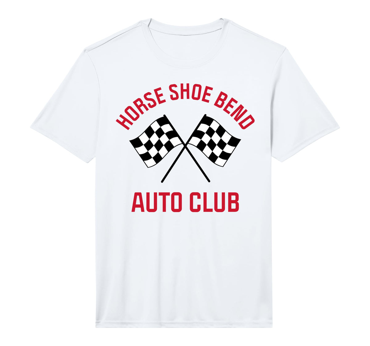 Horse Bend Auto Club Performance Unisex T-shirt, Sweatshirt, Hoodie (1)