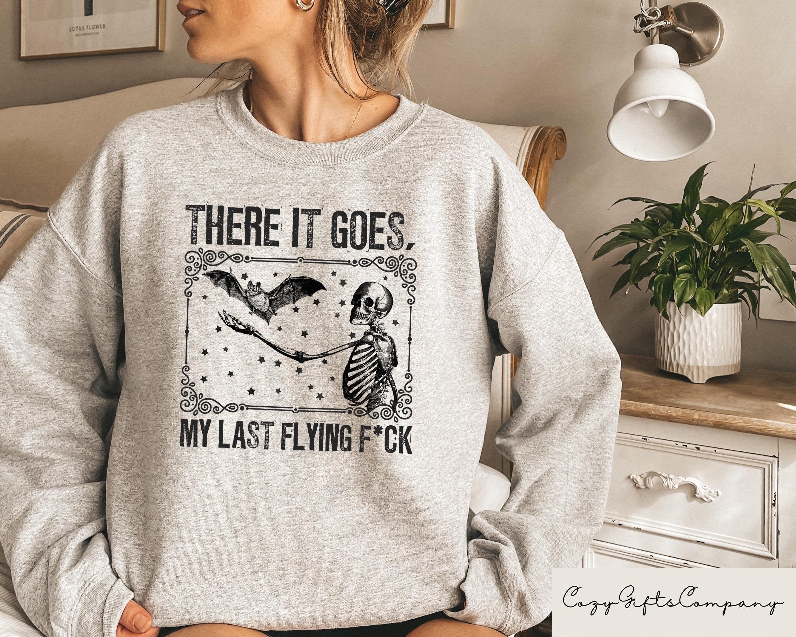 Skeleton Bat Halloween Halloween Sweater Spooky Spooky Season (1)