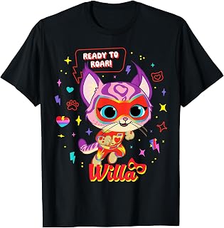 Jr Superkitties Willa Ready Roar Big Pose Unisex T-shirt, Sweatshirt, Hoodie (1)