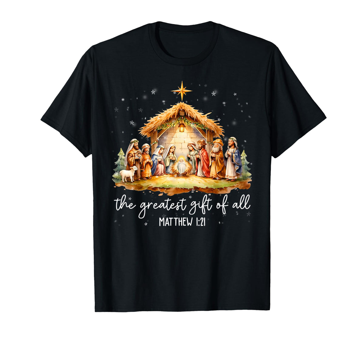 Greatest Ll Christmas Nativity Jesus Christian Unisex T-shirt, Sweatshirt, Hoodie (1)