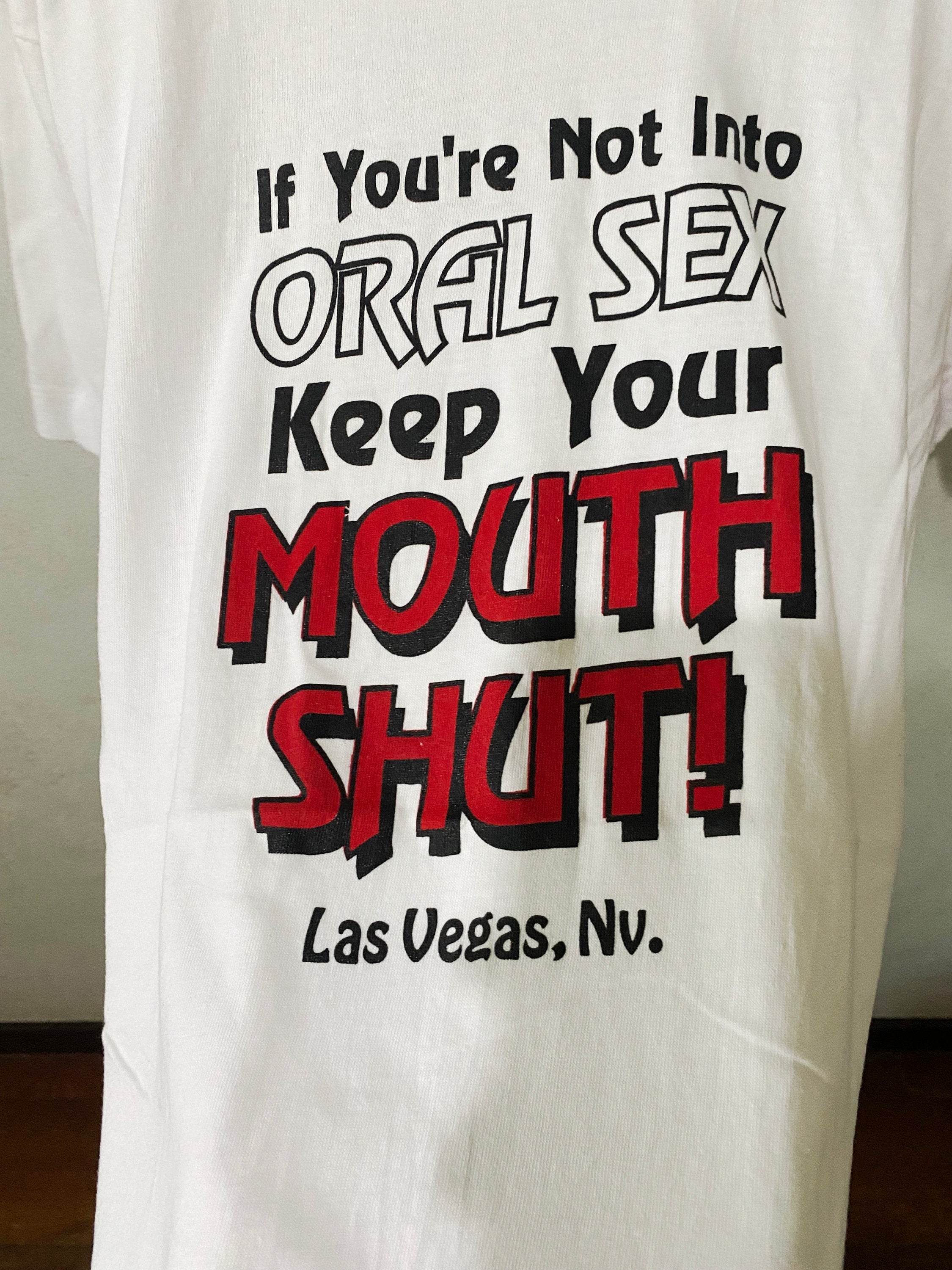 Vintage 90s Mouth Shut Size Unisex T-shirt, Sweatshirt, Hoodie (2)