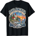 Lake America Est 2026 American Flag Lake Lover Unisex T-shirt, Sweatshirt, Hoodie (1)
