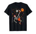 Halloween Skeleton Soccer Player Costume Unisex T-shirt, Sweatshirt, Hoodie (1)
