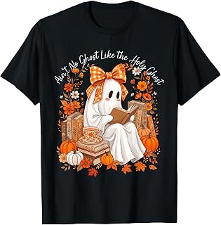 Ain'T Ghost Like Holy Ghost Floral Halloween Unisex T-shirt, Sweatshirt, Hoodie (1)