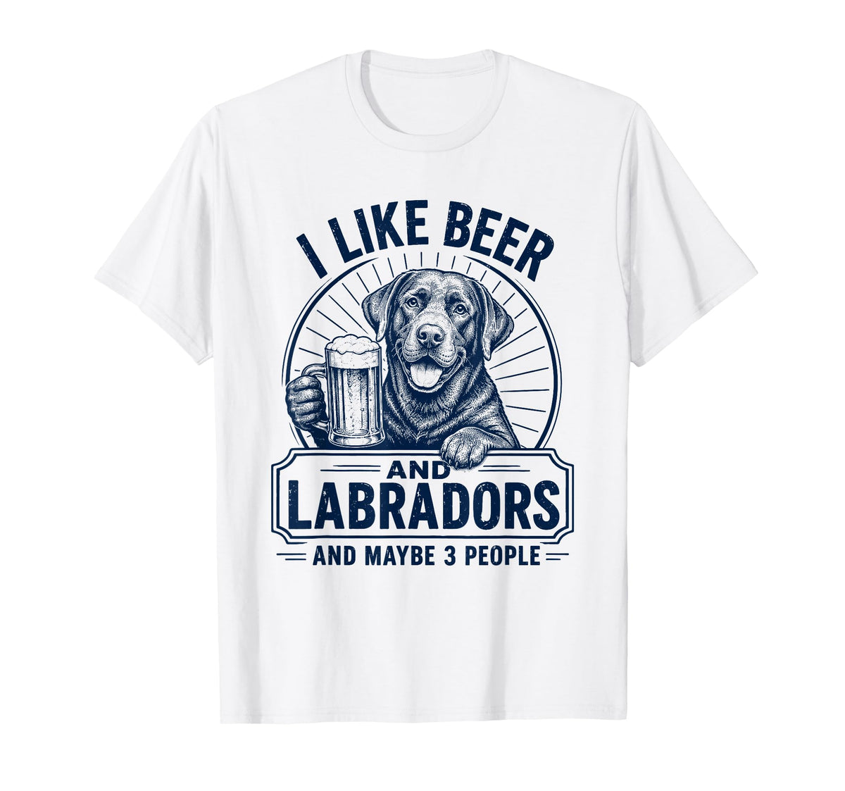 Like Beer Labradors Maybe People Introvert Dog Unisex T-shirt, Sweatshirt, Hoodie (1)
