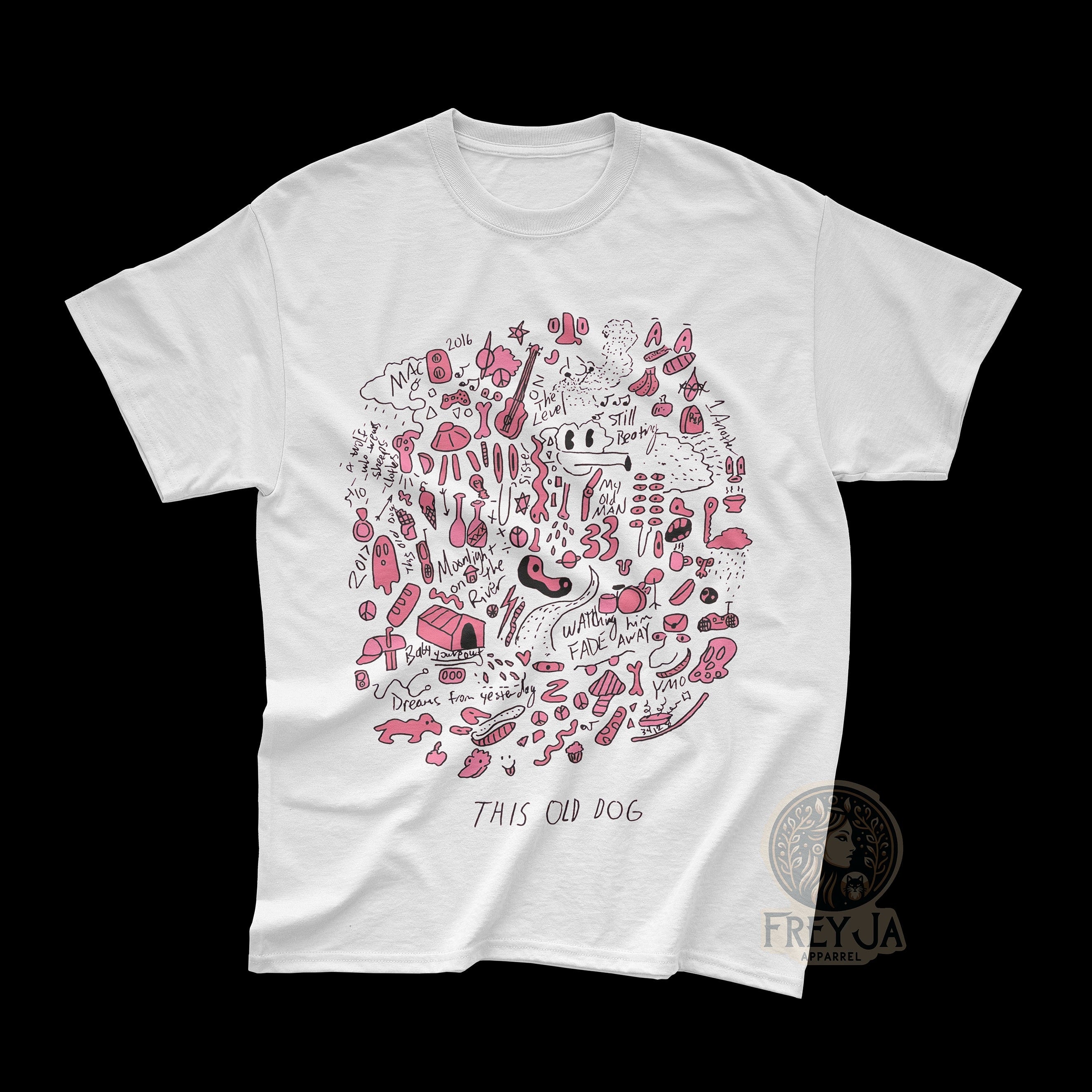 Mac Demarco Music Merch Old Dog Album Tee Indie Music Wayne (1)