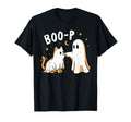 Boo-P Ghost Cat Halloween Cat Mom Trick Treat Unisex T-shirt, Sweatshirt, Hoodie (1)