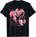 Heart Art Creepy Valentine'S Day Horror Movie Unisex T-shirt, Sweatshirt, Hoodie (1)