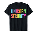 Halloween Dad Mom Daughter Costume Unicorn Security Unisex T-shirt, Sweatshirt, Hoodie (1)