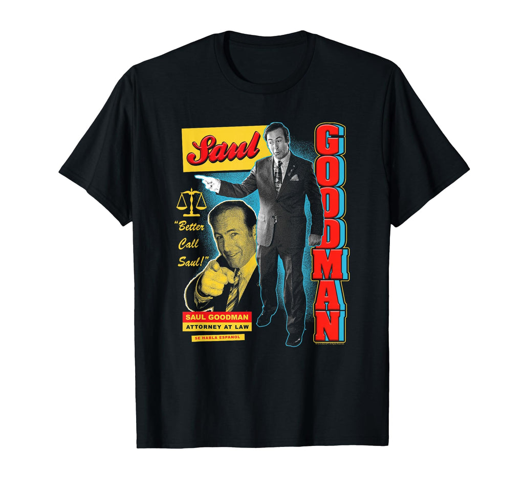 Breaking Bad Saul Goodman Colorful Ad Collage Tv Show Unisex T-shirt, Sweatshirt, Hoodie (1)
