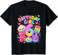 6th Birthday Girl Year Old Squishy Dumpling Party Unisex T-shirt, Sweatshirt, Hoodie (1)