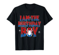 Spider Web Birthday Party Am Birthday Boy Family Unisex T-shirt, Sweatshirt, Hoodie (1)