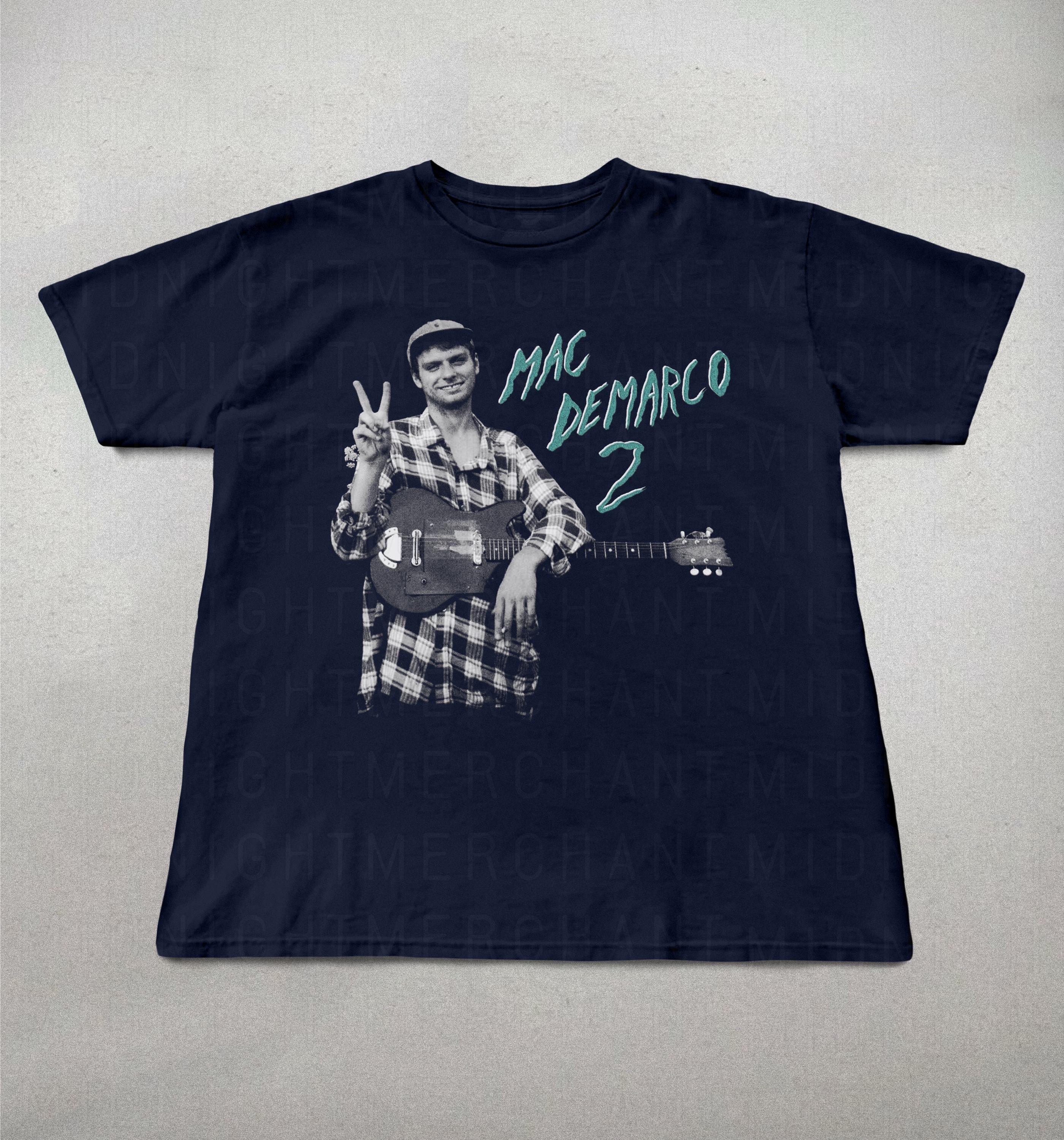 Mac Demarco Tee Indie Rock Indie Retro Band Tee Mac Demarco Album Tee (1)