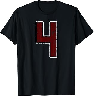 Grunge Maroon White Number Jersey Player Unisex T-shirt, Sweatshirt, Hoodie (1)
