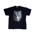 Vintage Y2k White Tiger Face Animal Souvenir Size Large Delta (1)