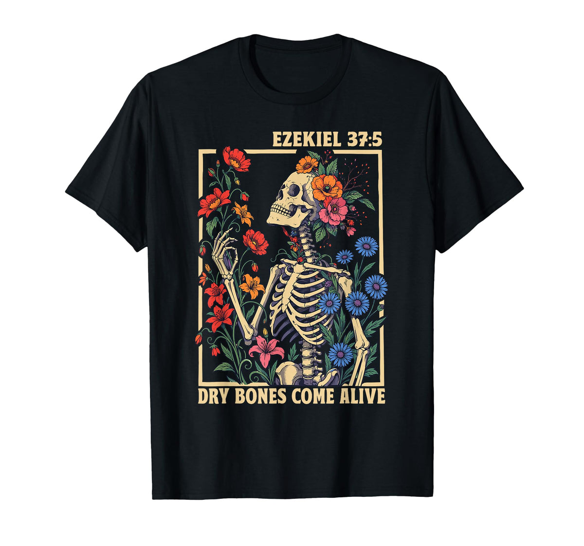 Dry Bones Come Alive Ezekiel 37 Christian Skeleton Humor (1)