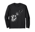 Dandelion Wish Raccoon Vintage Sketch Unisex T-shirt, Sweatshirt, Hoodie (1)