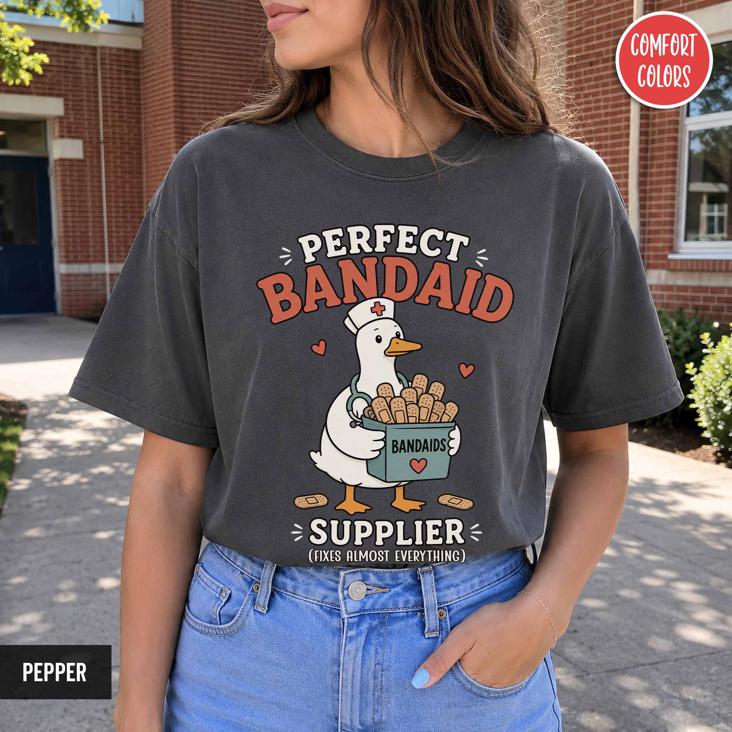 Welcome Back School Nurse Goose Nurse Retro Back School Nurse Nurse Appreciation Tee School Nurse (2)