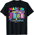 Retro 40th Birthday Made 1986 80s 90s Unisex T-shirt, Sweatshirt, Hoodie (1)
