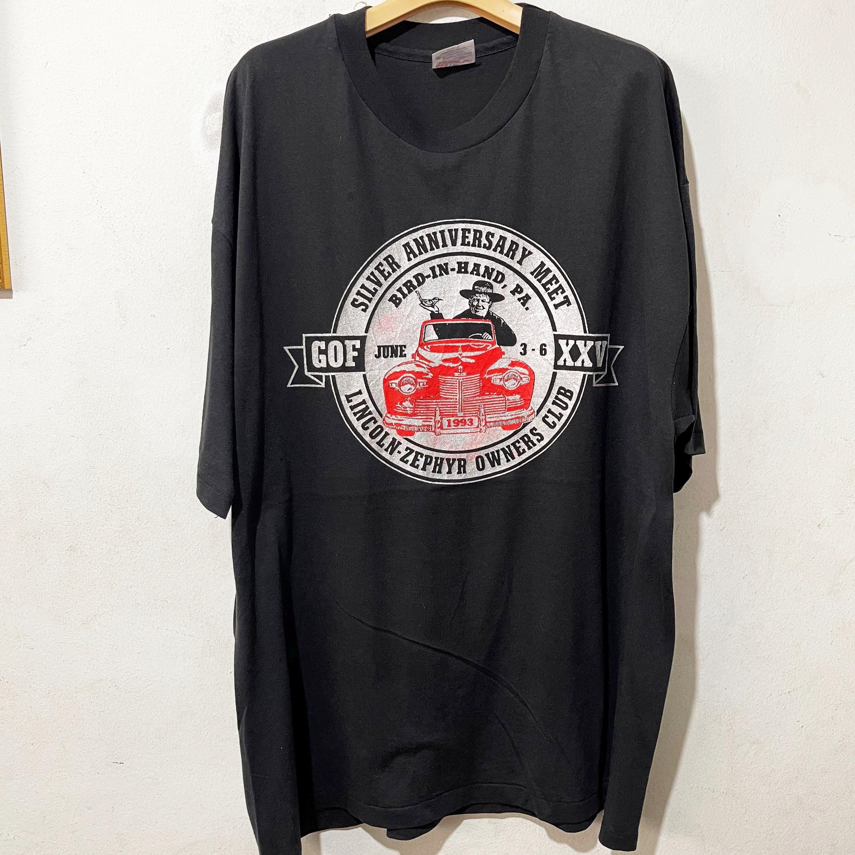 Vintage 90s Lincoln Zephyr Owners Club Size Xxl Unisex T-shirt, Sweatshirt, Hoodie (1)